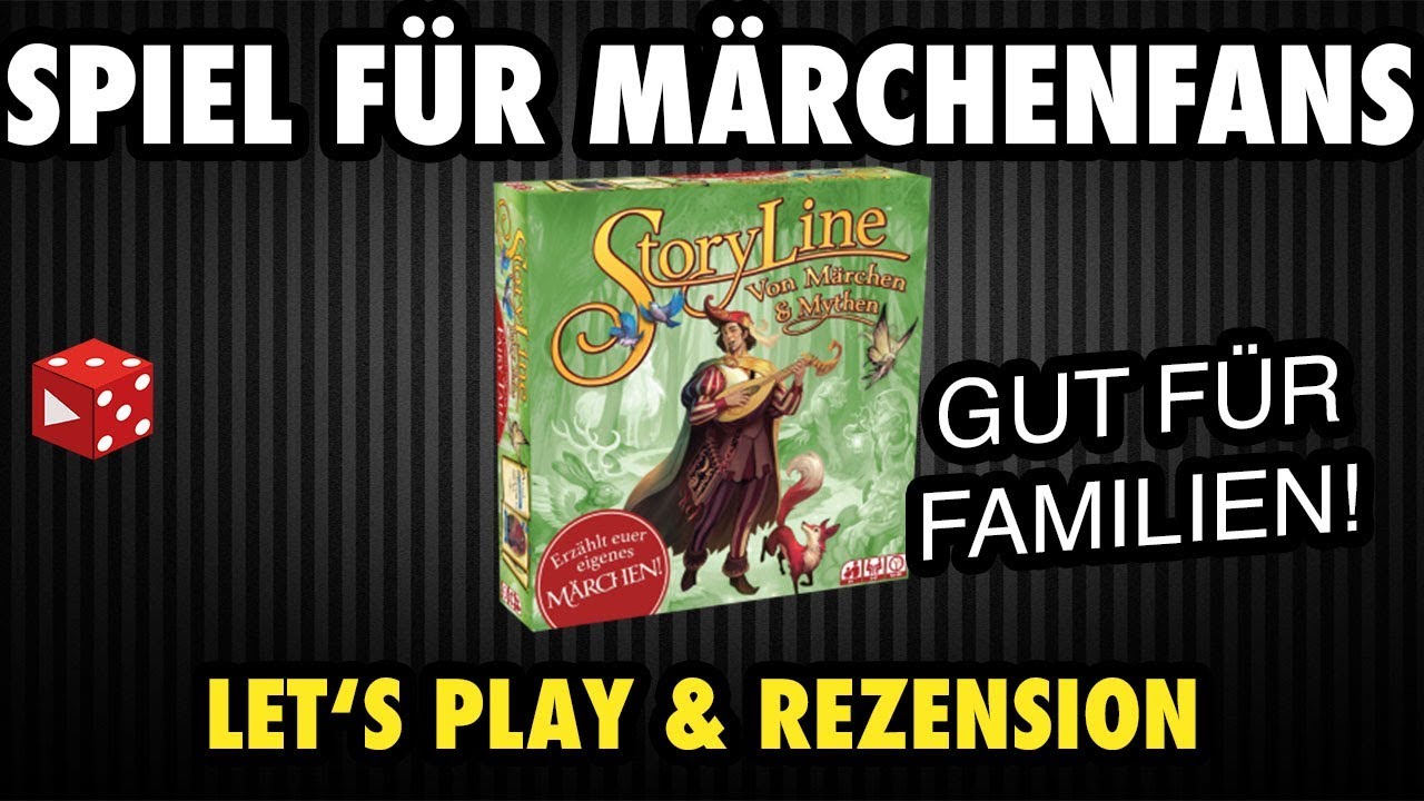 StoryLine: Von Mythen und Märchen (Asmodee 2017) - Erzählspiel für Familien und Märchenliebhaber