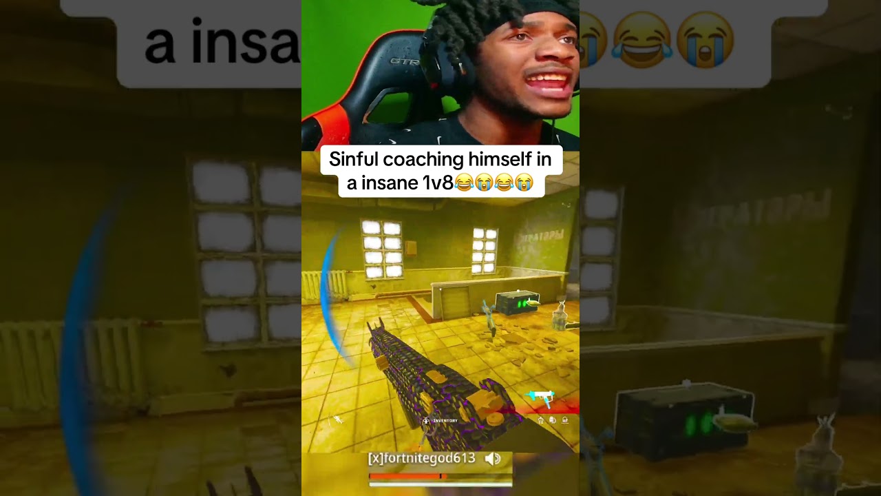 Грех тренирует себя в безумном бою 1 на 8😂😂 