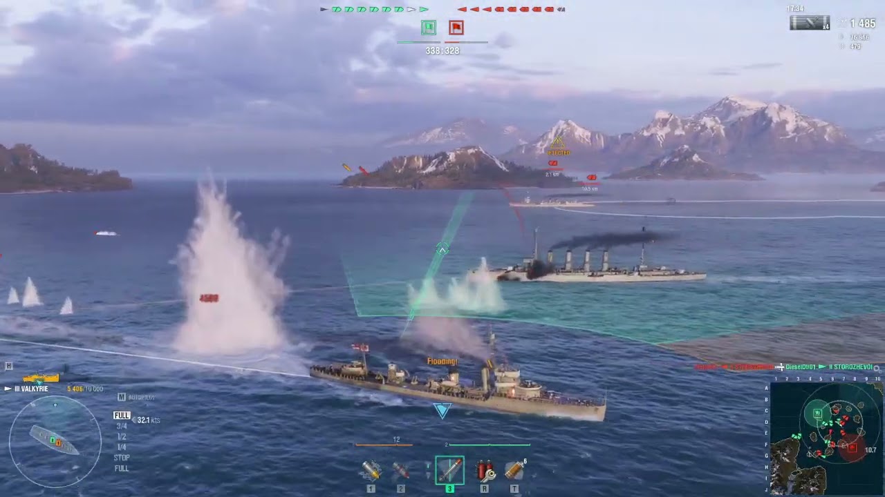 Fair seas (World of warships )