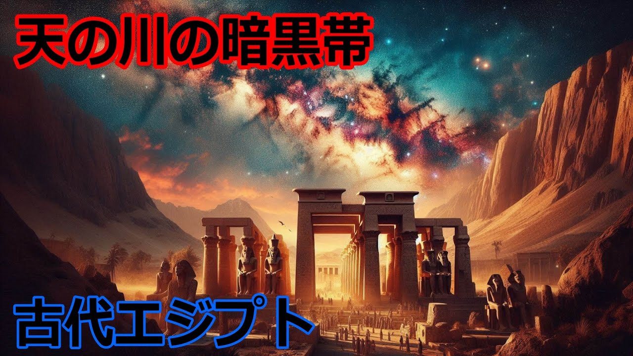 2025.6.7 古代エジプト天の川の暗黒帯    #4k #2160р #bgm #healing #healingmusic