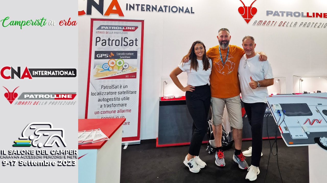 CNA international & Patrolline! TOP! migliori allarmi antifurti gps localizzatori protezione CAMPER
