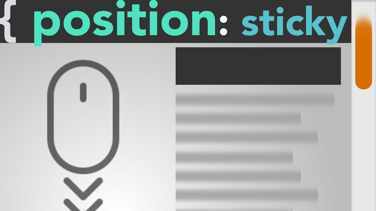 Использование CSS Position Sticky