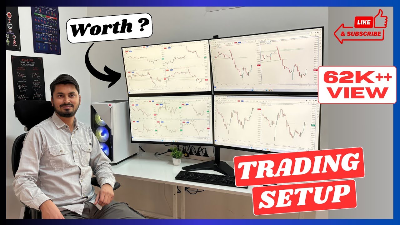 Trading Setup | Best Trading Setup For Beginners | My Office Tour | 2024