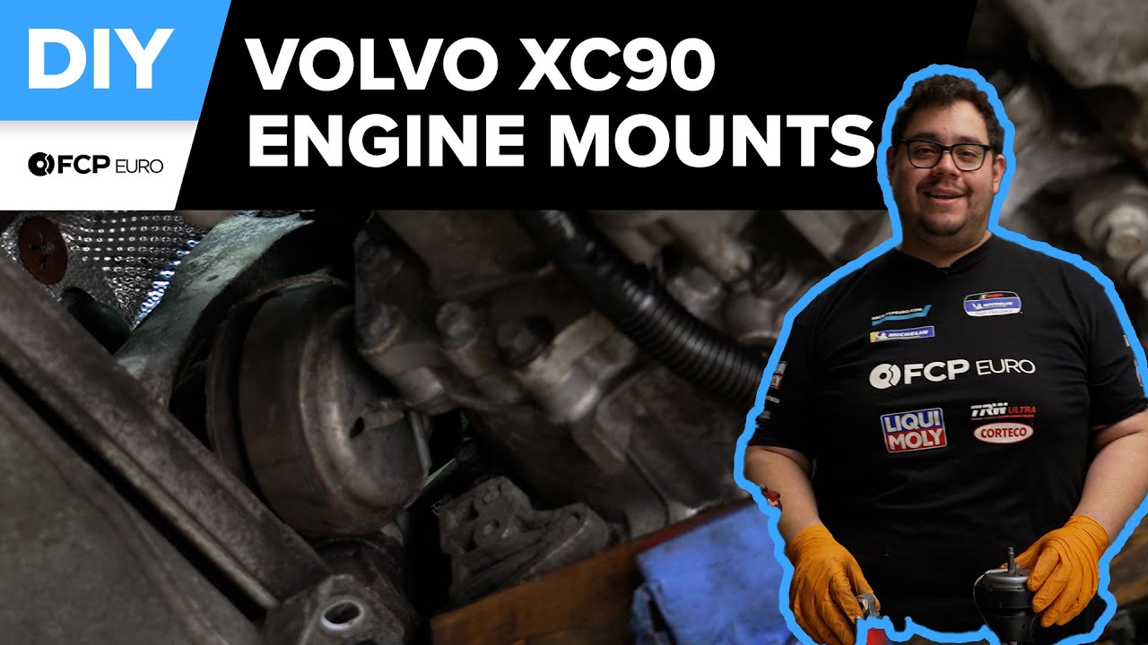 Volvo XC90 Engine Mount Replacement DIY (2007-2014 Volvo XC90 P2 3.2L, T6 R-Design)