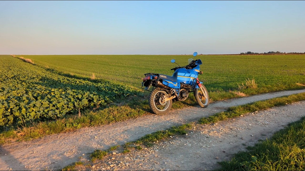 [FLYBY] Yamaha XT 600 Tenere 3AJ/3DS Laser Pro Duro (Silent) Exhaust Sound