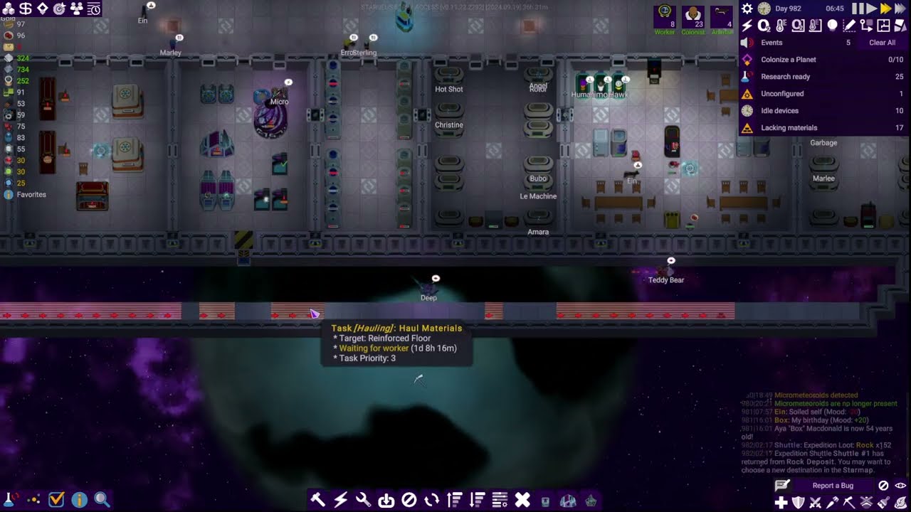 Stardeus ( Bioverse Update ) Early Access Part 11