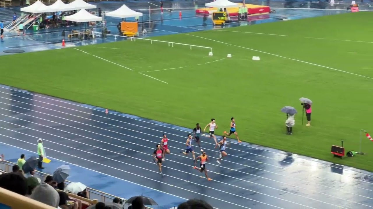 Taiwan 🇹🇼 Open 2024 Men 200m Heat 3 Andre De Grasse
