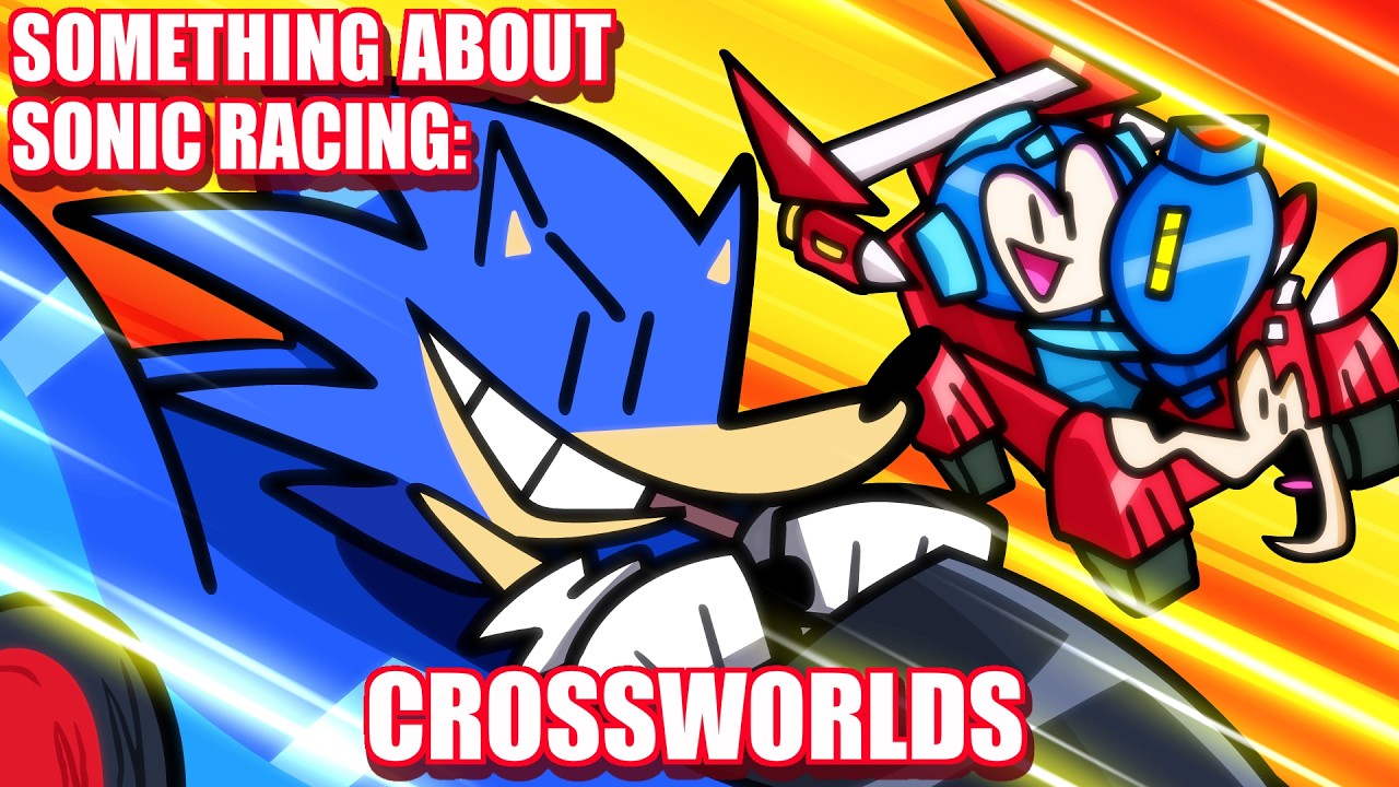 Coś o Sonic Racing: CrossWorlds x Mega Man ANIMOWANE! 🏎️