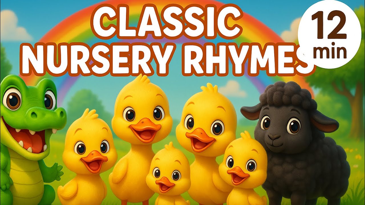 See You Later Alligator + 5 Little Ducks & More | 3D Classic Nursery Rhymes for Kids