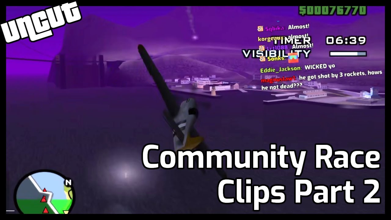 GTA:SA 20th Anniversary Community Race Clips/Highlights Part 2 UNCUT