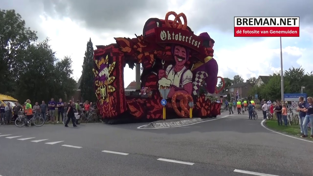 17-08-2018 Aanrijden van de Corsowagens in Sint Jansklooster