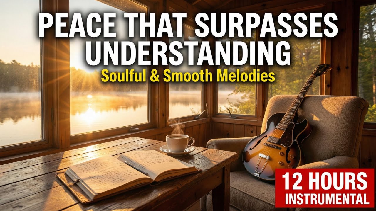 Peace That Surpasses Understanding: Soulful Instrumental Mix | 12 Hours Smooth Jazz Background Music