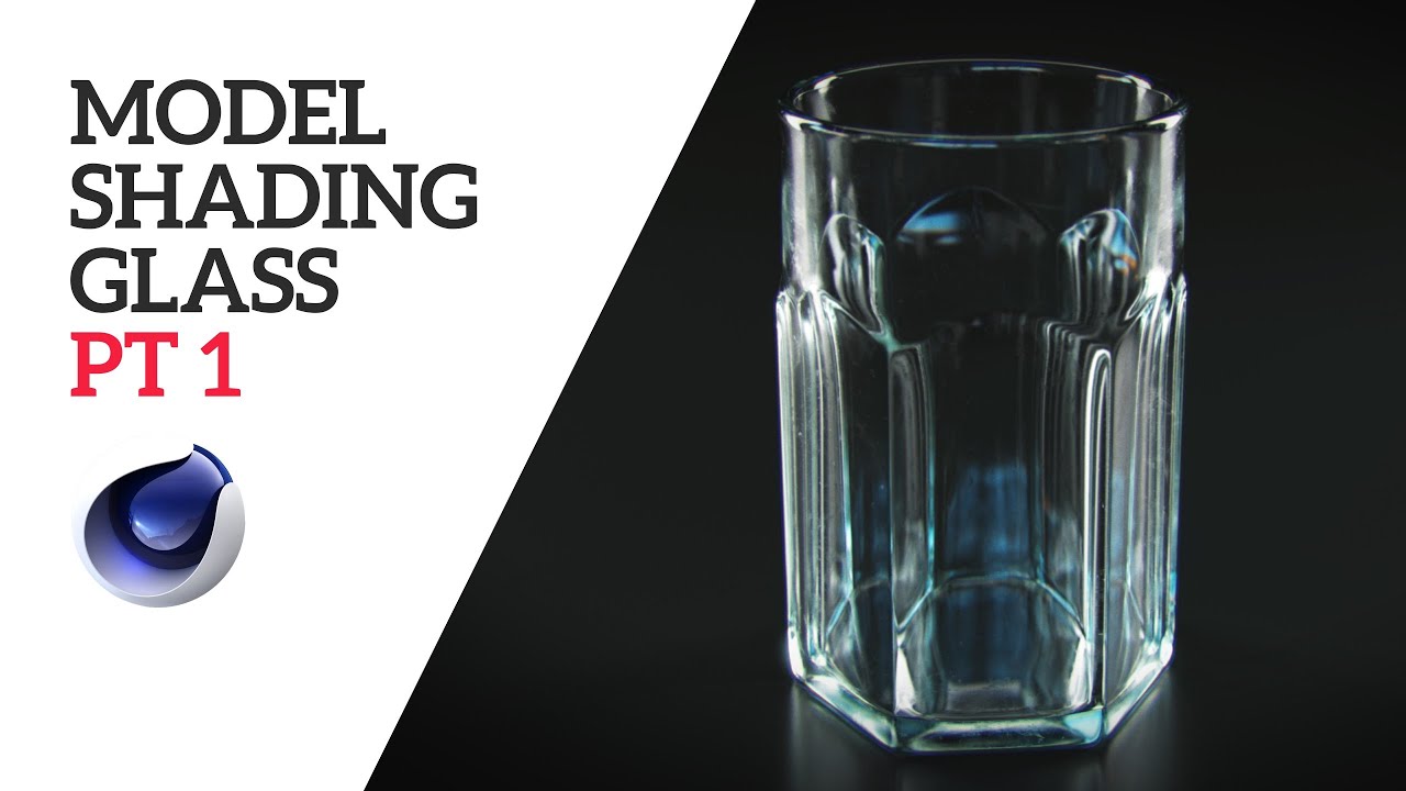 Vaso de cristal hiperrealista en Cinema 4d / PT1