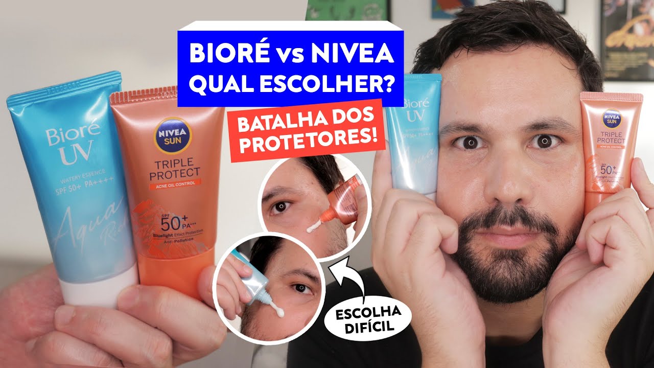 BIORÉ VS NIVEA Batalha dos Protetores!