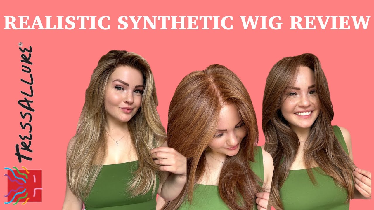 SENSATIONAL WIG REVIEW FROM TRESSALLURE/ REALISTIC SYNTHETIC WIG