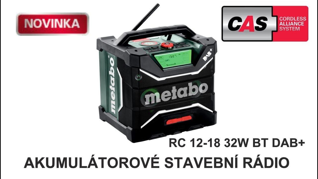 Metabo RC 12-18 32W BT DAB+