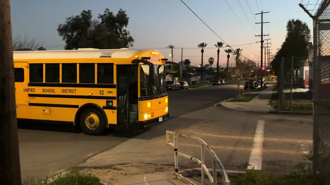 Bus 52 in Colton 