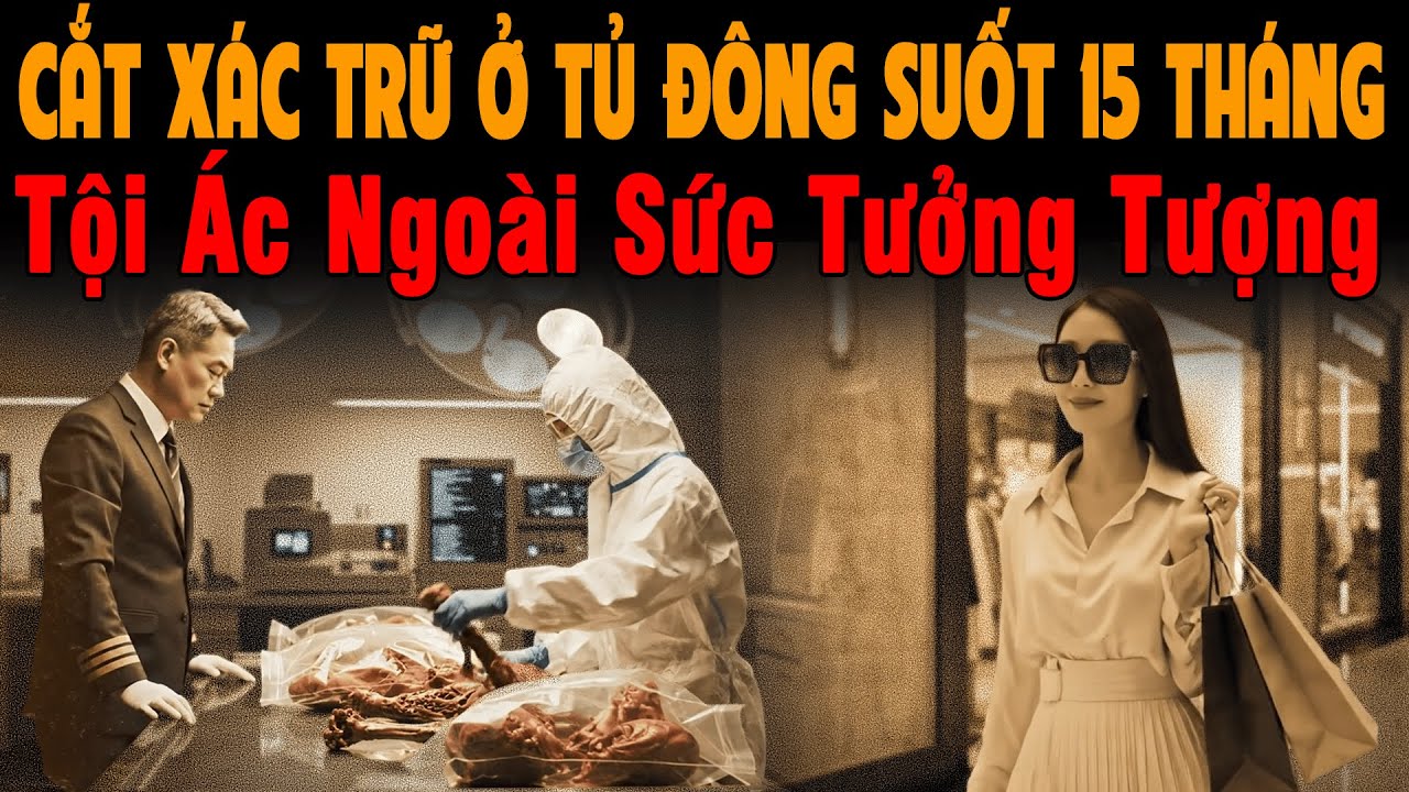 🔔Kỳ Án Trung Quốc CẮT XÁC CHỒNG NHÉT TỦ ĐÔNG Ở BAN CÔNG SUỐT 15 THÁNG Tội Ác Ngoài Sức Tưởng Tượng