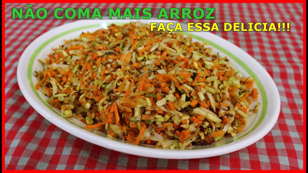 NÃO COMA MAIS ARROZ!!! FAÇA ESSA DELÍCIA IMPERDÍVEL!!!