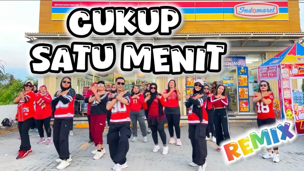 DJ CUKUP SATU MENIT (REMIX) - ZASKIA GOTIK | SENAM KREASI DANGDUT | ZUMBA FITNESS | INDOMARET