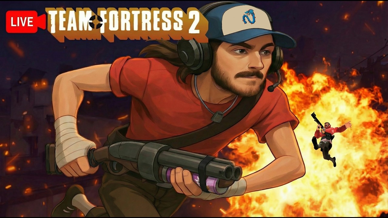 BONK ! Mode Activé, rocket jump et chill sur team forteress 2 !