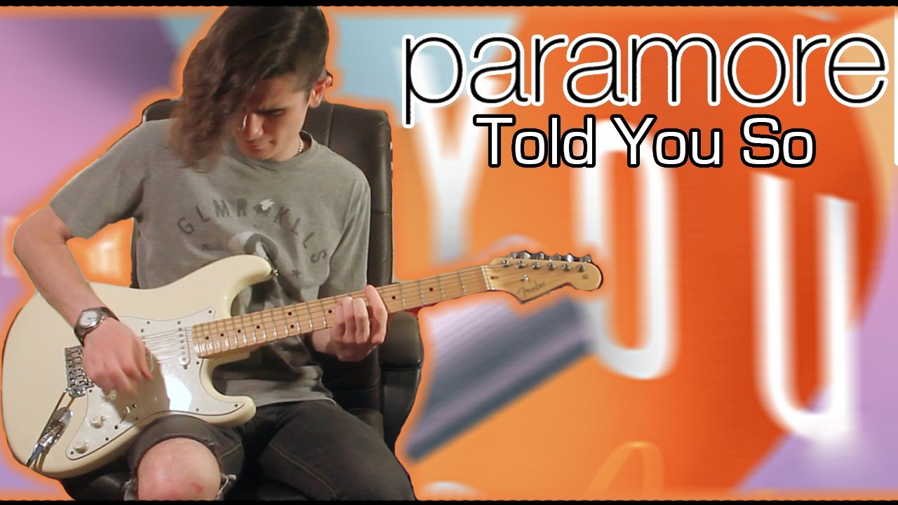 Paramore - Told You So (Guitar & Bass Cover w/ Tabs)