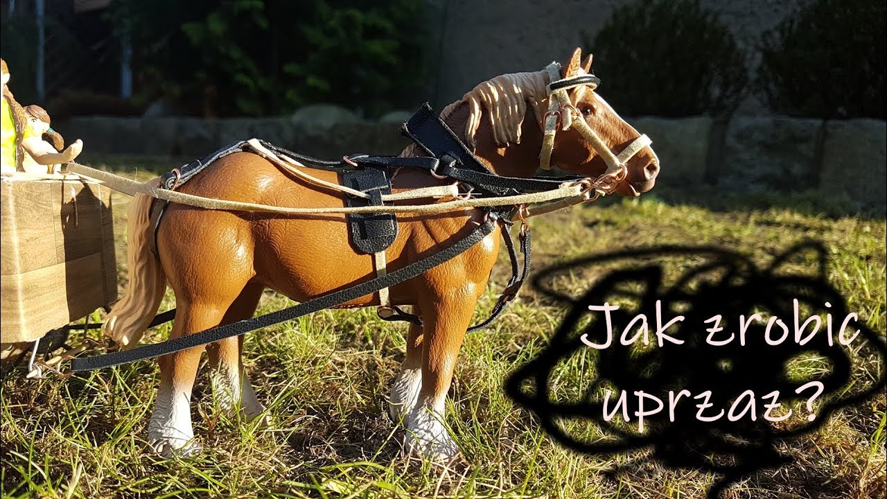 Jak zrobić uprząż dla koni schleich? | Tutorial