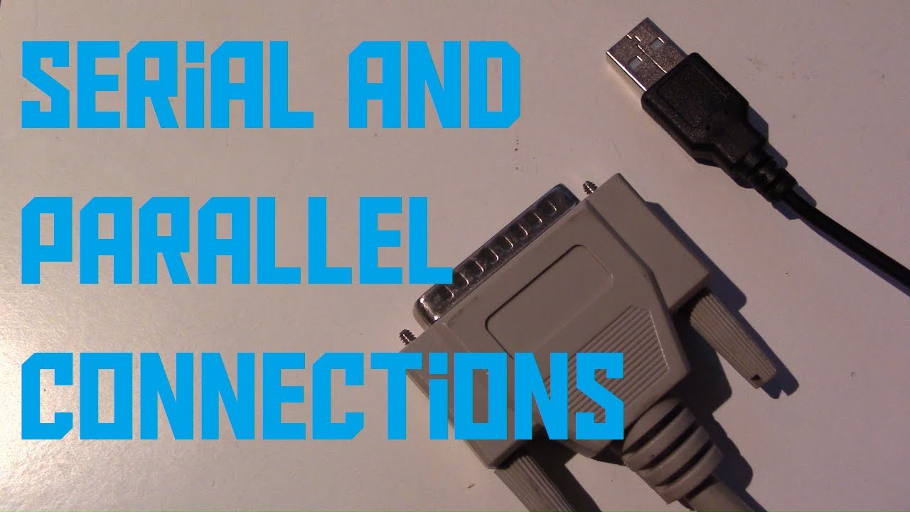 Parallel vs serial computer cables (AKIO TV)