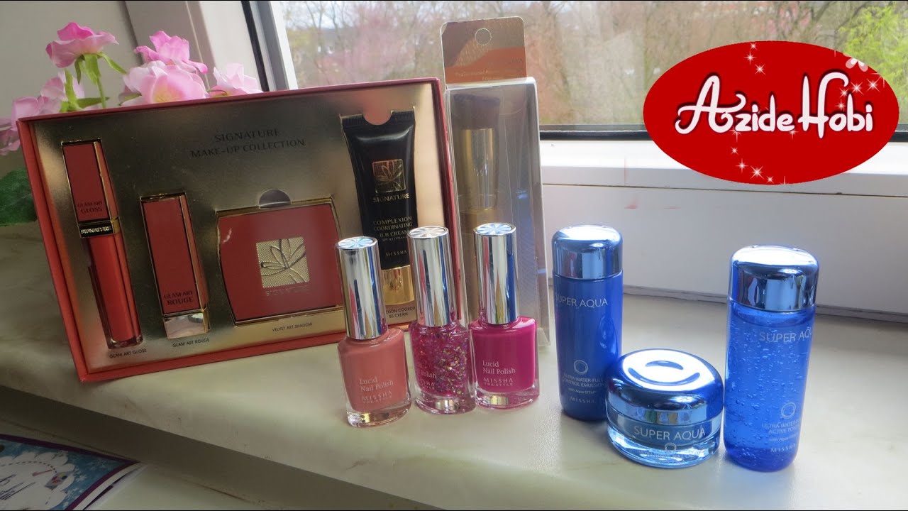 Missha , BB Cream , Nail polish / Azide Hobi / Foundaition brush
