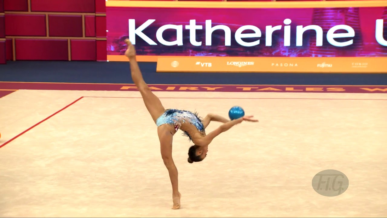 UCHIDA Katherine (CAN) - 2019 Rhythmic Worlds, Baku (AZE) - Qualifications Ball