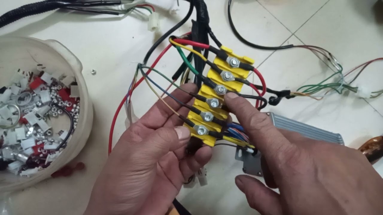 KINH NGHIỆM ĐẤU NỐI DÂY SƯỜN XE ĐIỆN HẠN CHẾ CẮT DÂY ĐT/ZALO: 0972.075.936