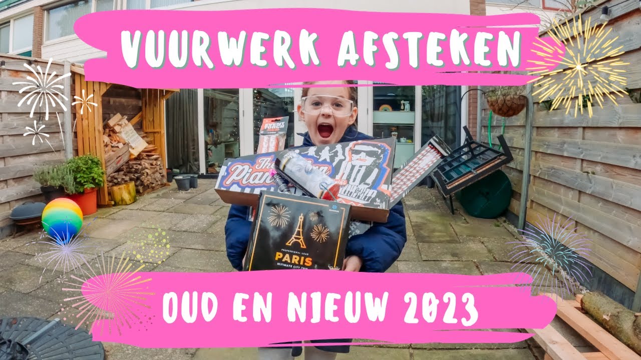 VUURWERK AFSTEKEN🧨 OUD EN NIEUW 2023🤩✨