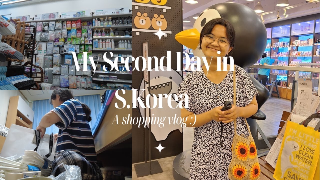 [GKS-G] Shopping for my dormitory | Artbox | Daiso | vlog-2 | South Korea | Nepali in Korea
