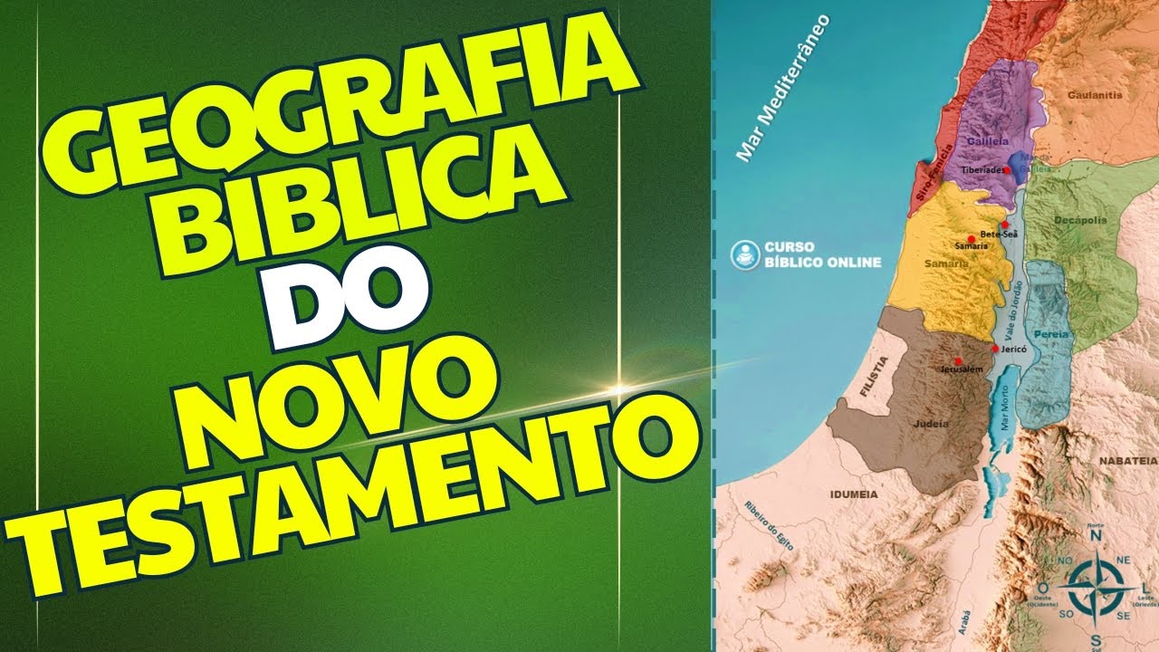 Geografia Bíblica do Novo Testamento - Aplicativo de Geografia Bíblica