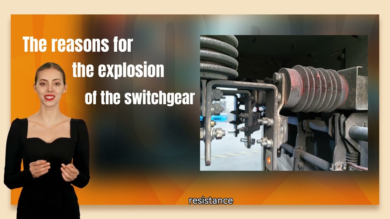 The reasons for the explosion of the switchgear.