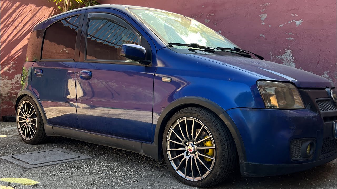 Fiat Panda 100hp Assetto a Ghiera regolabile Jam Blueline, compatibile anche con Fiat 500 abarth