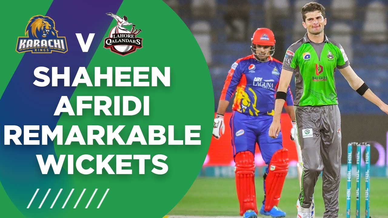 PSL2021 | Shaheen Afridi Remarkable Wickets |  Lahore Qalandars vs Karachi Kings | Match 11 | MG2T
