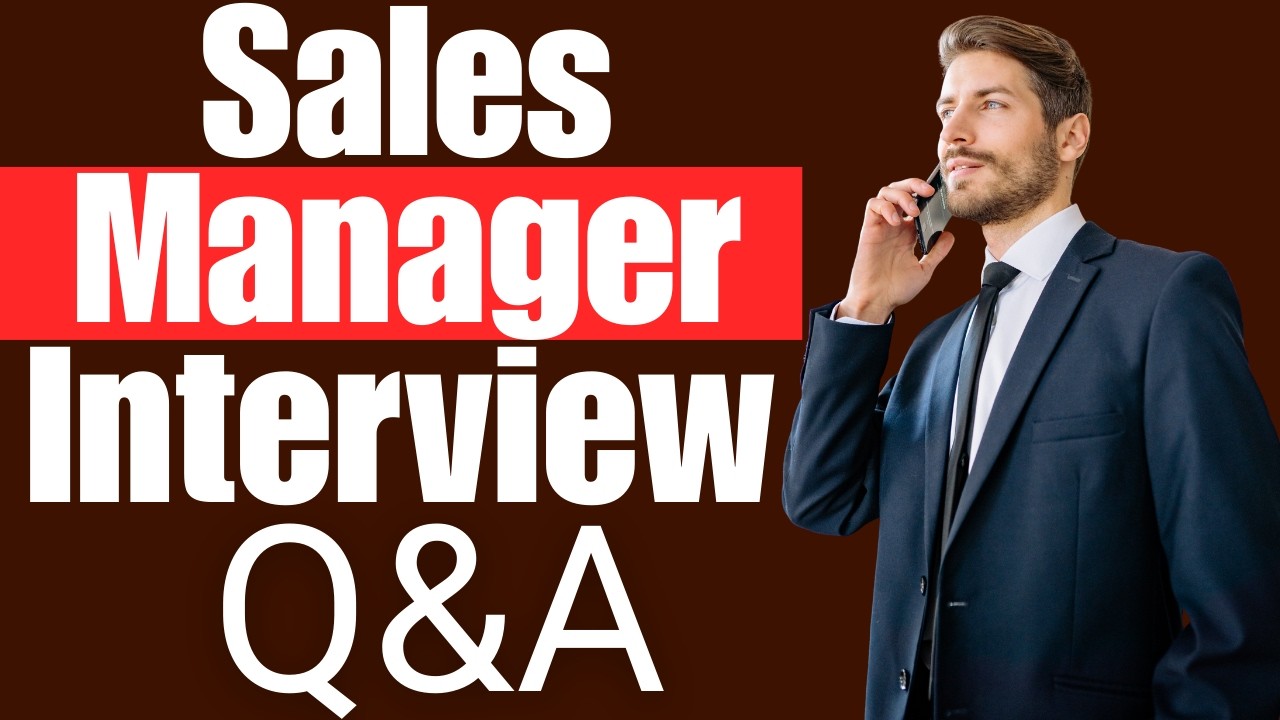 Top 25 Sales Manager Interview Questions and Answers