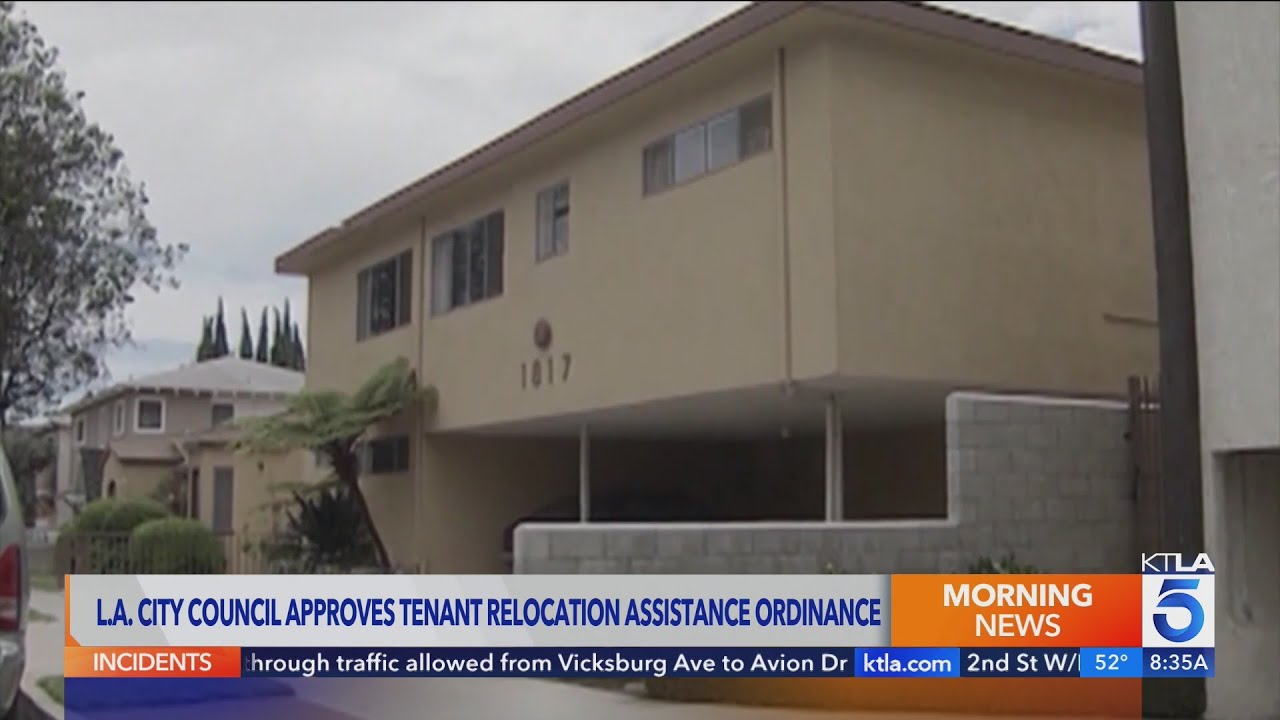 Los Angeles approves relocation costs for large rent increases