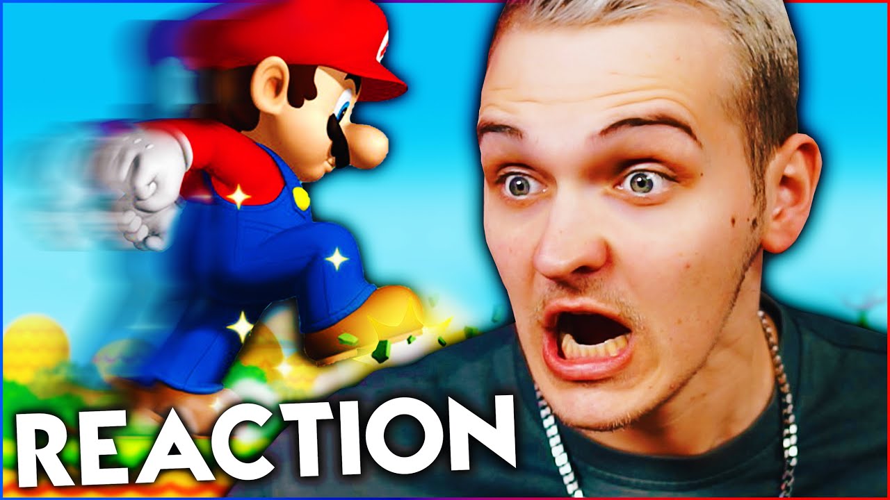 Er spielt New Super Mario Bros in 20min durch! - Huebi reagiert
