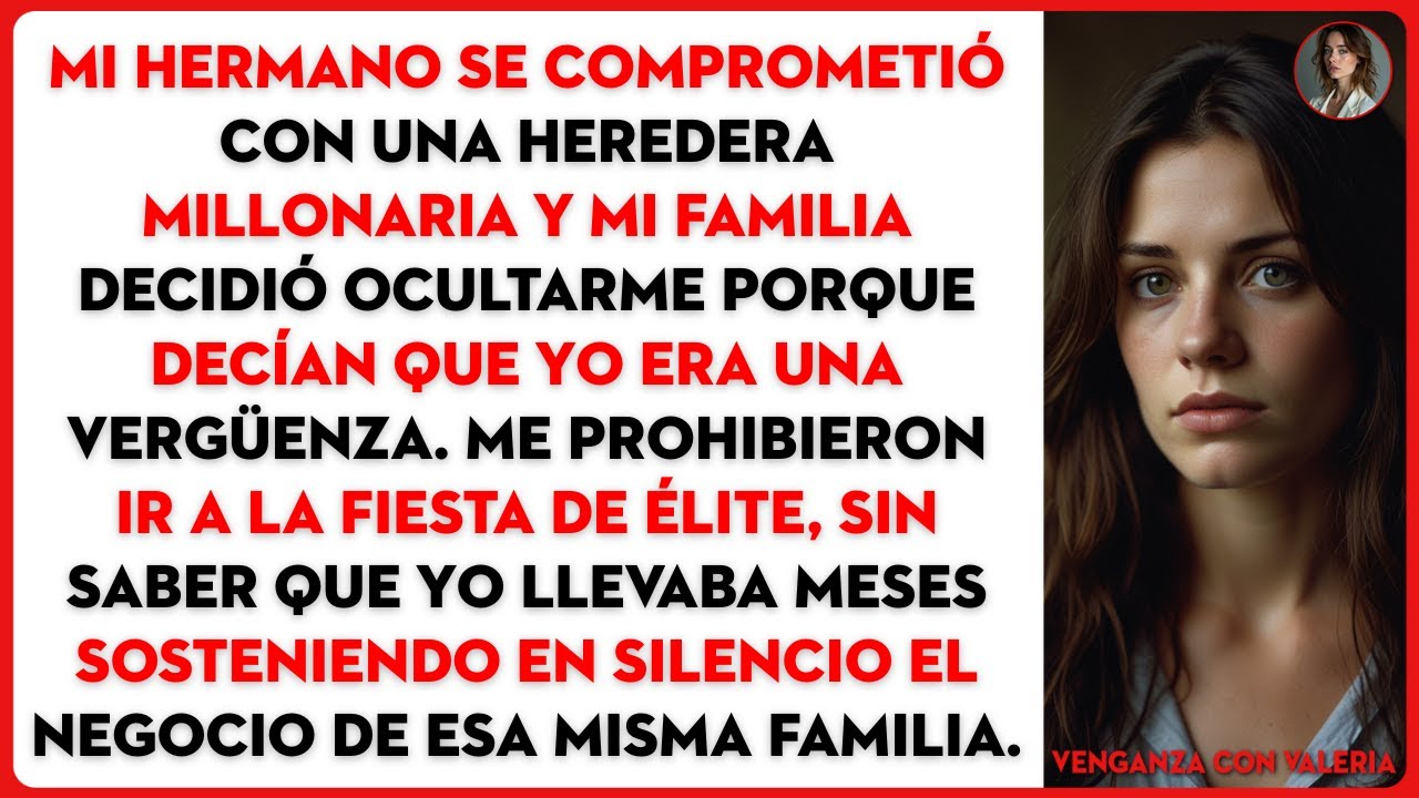 Mi hermano se comprometió con una heredera millonaria y mi familia decidió ocultarme porque decían..