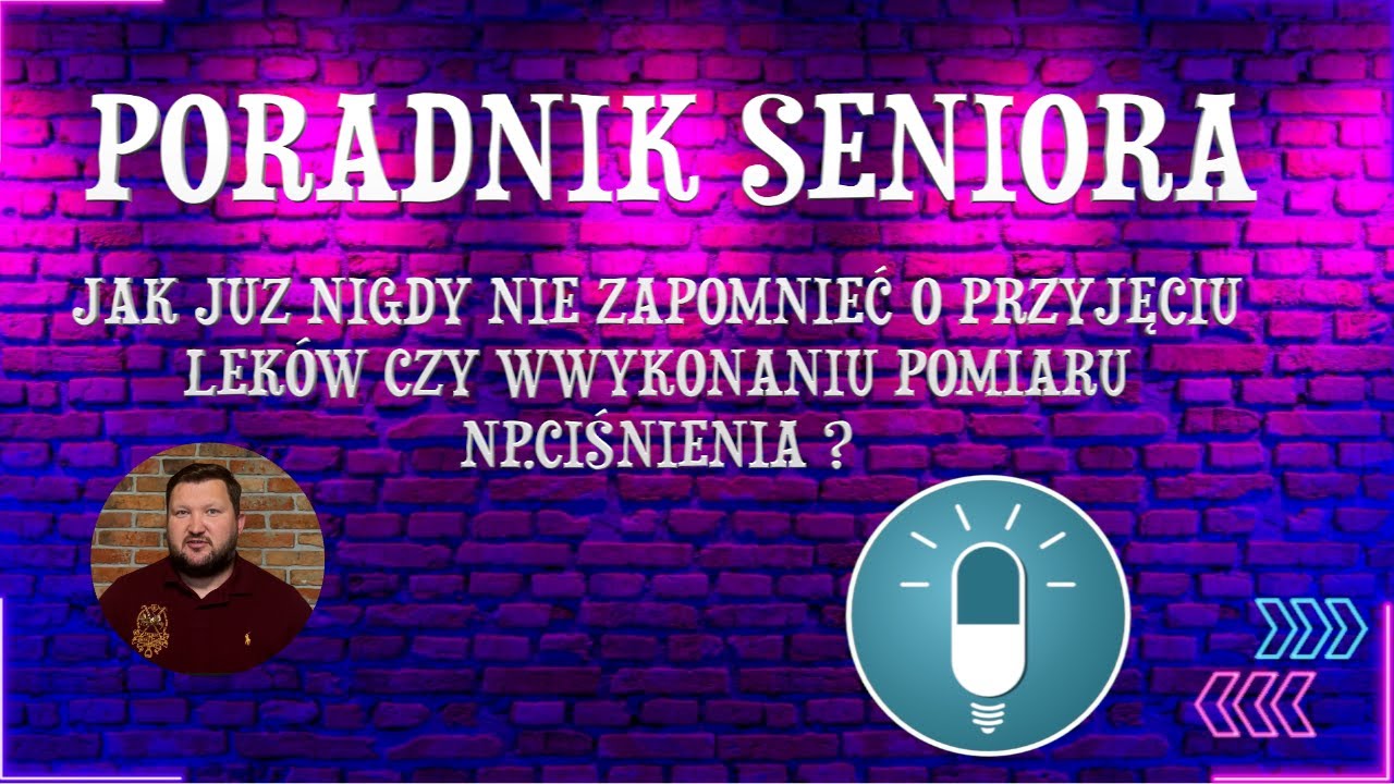 Poradnik Seniora - przypomnienie o lekach