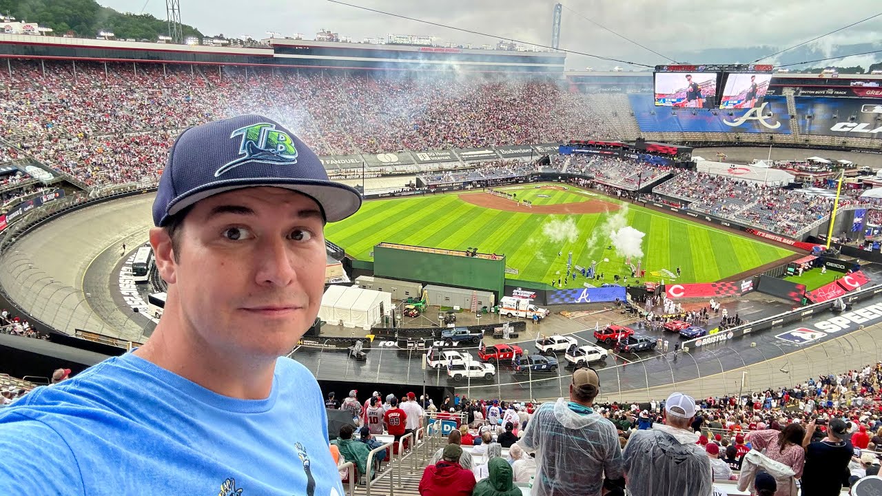 Rained Out MLB Speedway Classic Experience At Bristol - First Baseball Game Inside a NASCAR Track