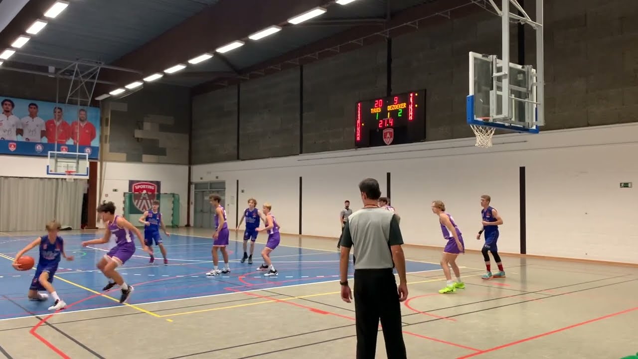 U18 Mercurius BBC Berchem vs BC Asse-Ternat: 80-51