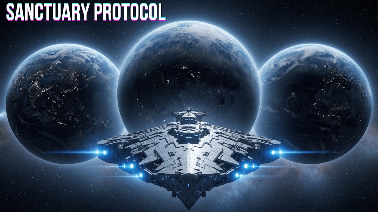 NO RESCUE WAS COMING—UNTIL A HUMAN WARSHIP ROSE FROM THE VOID