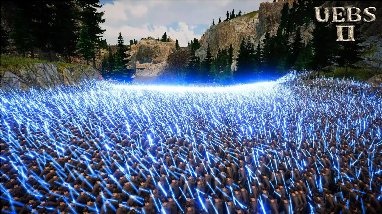 Epic Highland Showdown: Jedi Knights vs Succubus | Ultimate Epic Battle Simulator 2 | UEBS 2