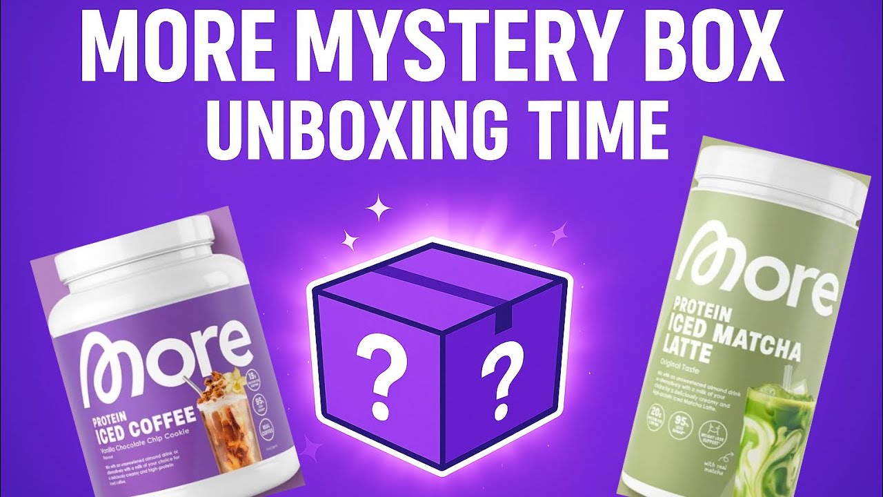 Lohnt sich die MORE Mystery Box? 📦 | Unboxing 💪| SaragoesSahara 💗