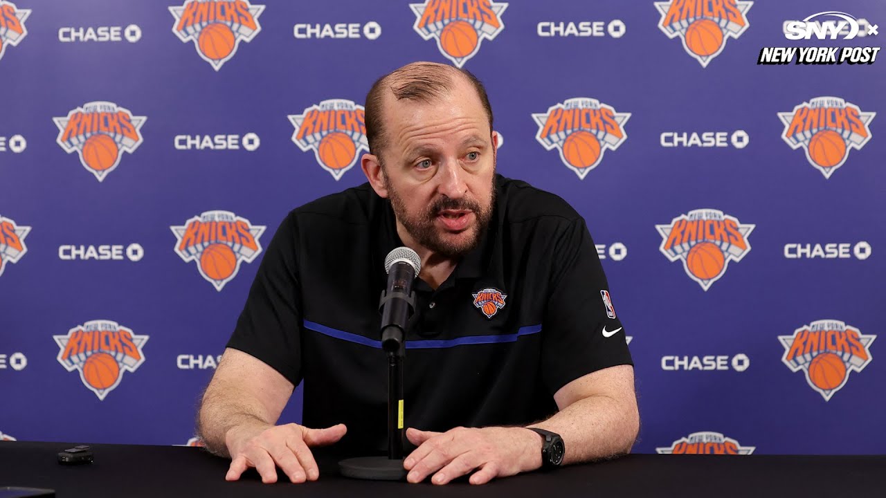 Tom Thibodeau talks lineups, Mitchell Robinson at Knicks Media Day