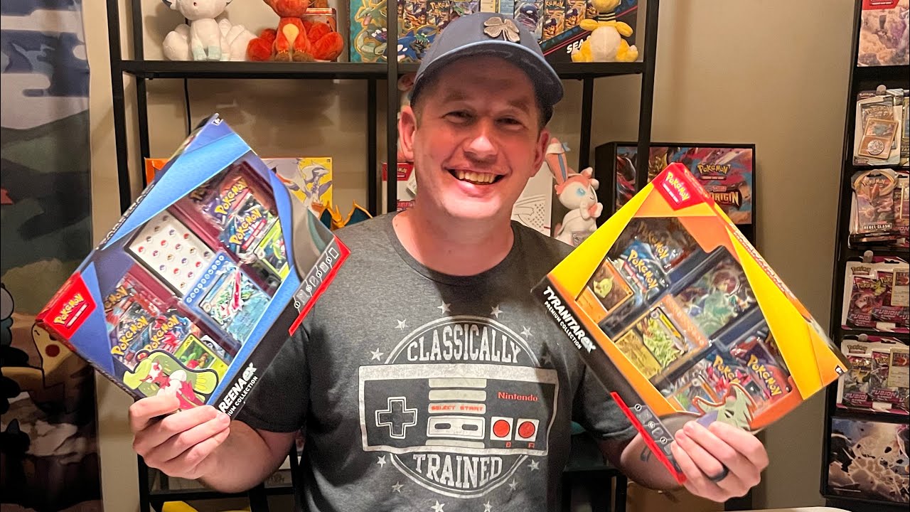 Pick up these Pokemon Card Black Friday boxes ASAP! OPENING Tyranitar and Tsareena Ex PREMIUM BOXES!