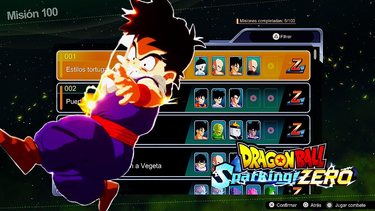 ¿Gohan sobrevive a Mission 100? | Dragon Ball Sparking Zero